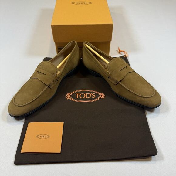 Tod’s MOCASSINO GOMMA LEGGERA Loafer Size 7.5UK/9US New In Box MSRP $745 main image 5